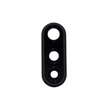 Lentille caméra arrière + contour pour Huawei P30 lite noir
