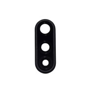 Lentille caméra arrière + contour pour Huawei P30 lite noir