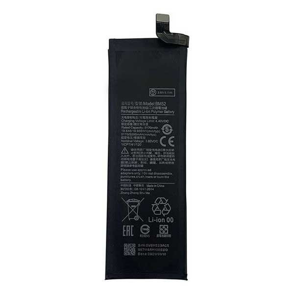 Batterie XIAOMI MI NOTE 10 / MI NOTE 10 LITE BM52 - Qualité premium, envoi rapide