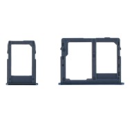 Tiroir Carte SIM et Micro SD pour Samsung Galaxy J4 Plus/J6 Plus Double Sim Bleu