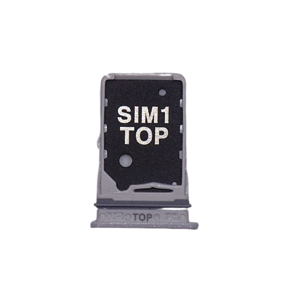 Tiroir de carte sim pour Samsung Galaxy A80 Single Card Blanc