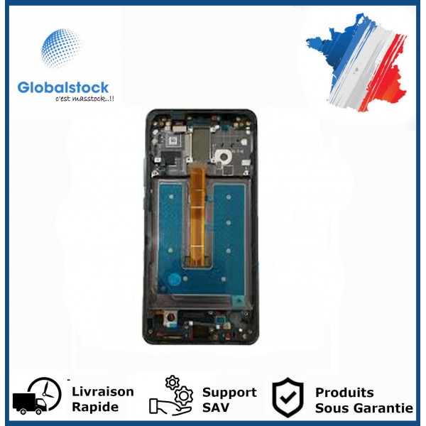 Ecran LCD + vitre tactile sur chassis pour Huawei Mate 10 Pro Gris Oled + outils