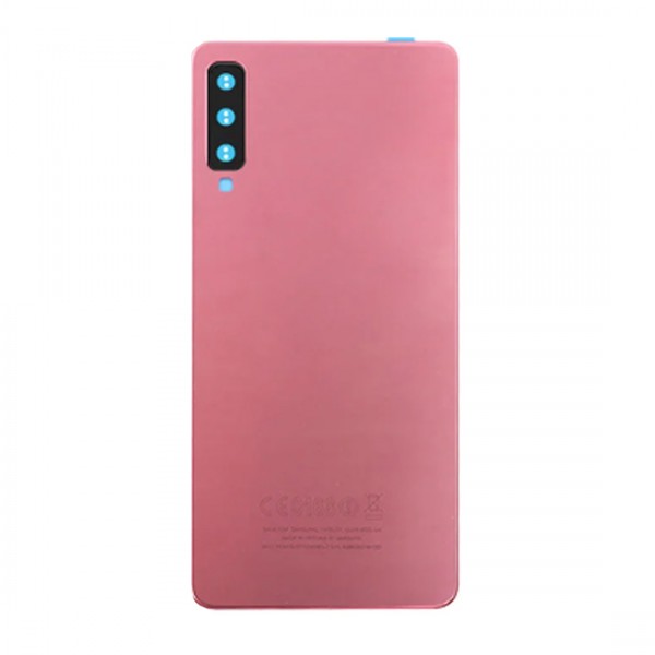 Vitre arrière Samsung Galaxy A7 2018 (A750F) Rose - Envoi gratuit 24h