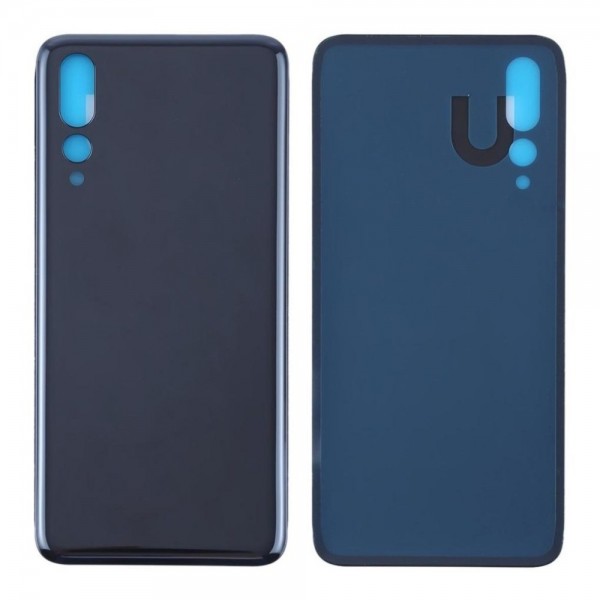 Vitre arrière ( Cache batterie) avec adhésive pour Huawei P20 Pro Noir
