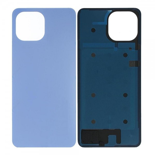 Vitre arrière ( Cache batterie) avec adhésive pour Xiaomi 11 Lite 5G NE Bleu