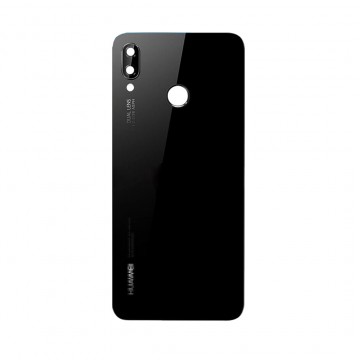 Vitre arrière Huawei P20 Lite Nova 3e Noir - Envoi gratuit 24h