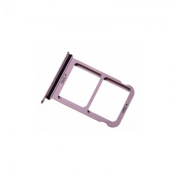 Tiroir Dual Sim Double Nano Sim / SD Carte Mémoire pour HUAWEI P20 Lite ROSE GOLD
