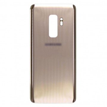 Vitre arrière galaxy s9 plus or logo + ce