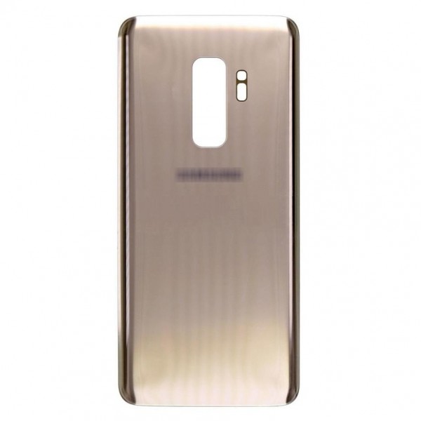 Vitre arrière galaxy s9 plus or logo + ce