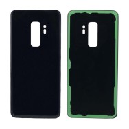 Vitre arrière galaxy s9 plus noir logo + ce