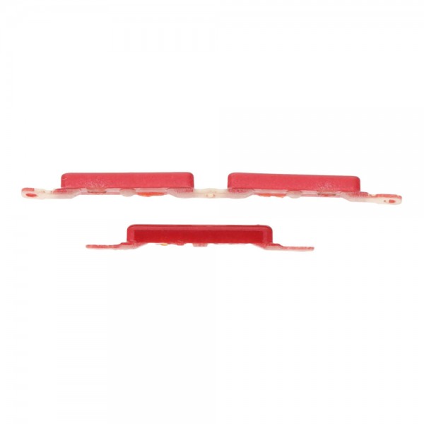 Bouton Volume Power pour Samsung Galaxy A10s Rouge (2pcs)