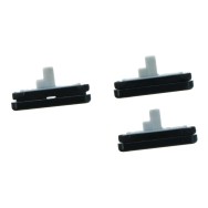 Touches latérales Samsung Galaxy A7 2017/A3 2017/A5 2017 (3pcs) Noir