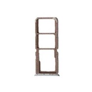 Tiroir Double Sim pour Oppo A52 Blanc
