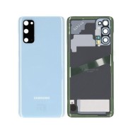 Vitre arrière avec lentille caméra pour Samsung Galaxy Note 20 Bleu