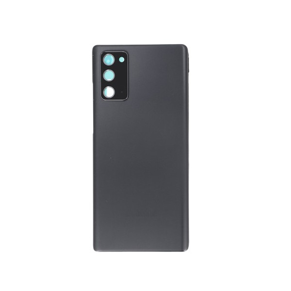 Vitre arrière avec lentille caméra pour Samsung Galaxy Note 20 Noir