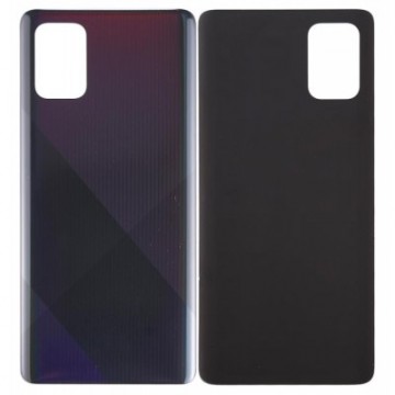 Vitre arrière Samsung Galaxy A71 (A715F) Noir - Envoi gratuit 24h