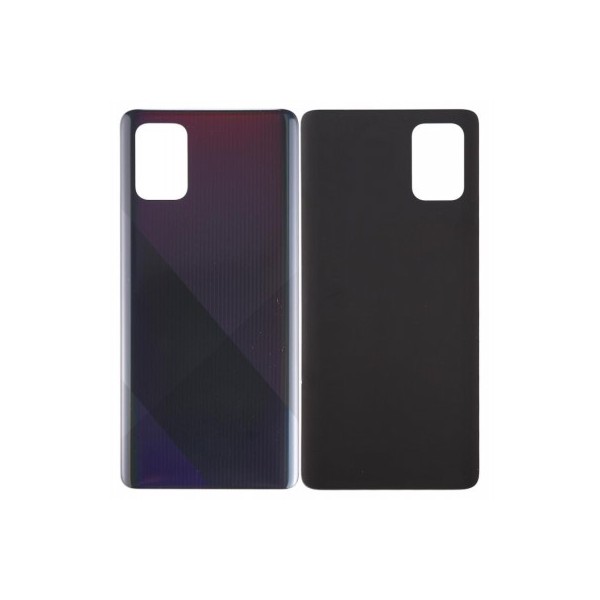 Vitre arrière pour Samsung Galaxy A71 (A715F) Noir