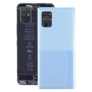 Vitre arrière Samsung Galaxy A71 (A715F) Bleu - Envoi gratuit 24h