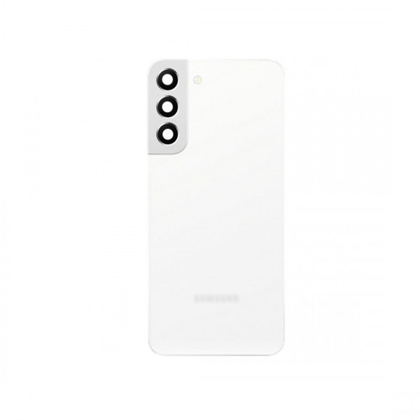 Vitre arrière ( Cache batterie) pour Samsung Galaxy S22 plus Blanc