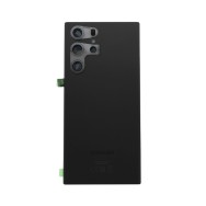 Vitre arrière avec lentille caméra pour Samsung Galaxy S22 Ultra Noir
