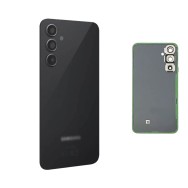 Vitre arrière Samsung Galaxy A54 5G Noir avec lentille caméra