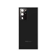 Vitre arrière Samsung Galaxy Note 20 ultra Noir avec lentille caméra