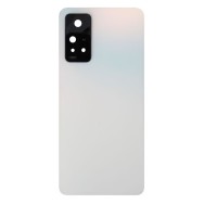 Vitre arrière Xiaomi Redmi Note 11 Pro 5G Blanc avec lentille caméra