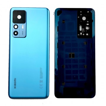Vitre arrière Xiaomi 12T Bleu - Envoi gratuit 24h