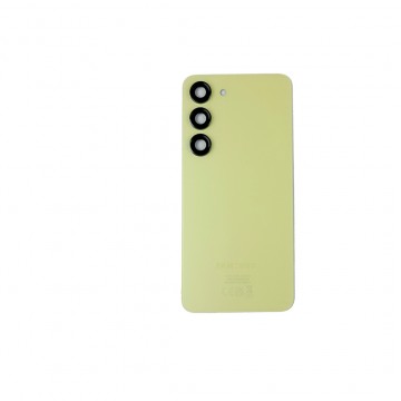 Vitre Arrière avec Lentille de Caméra pour Samsung Galaxy S23 Jaune