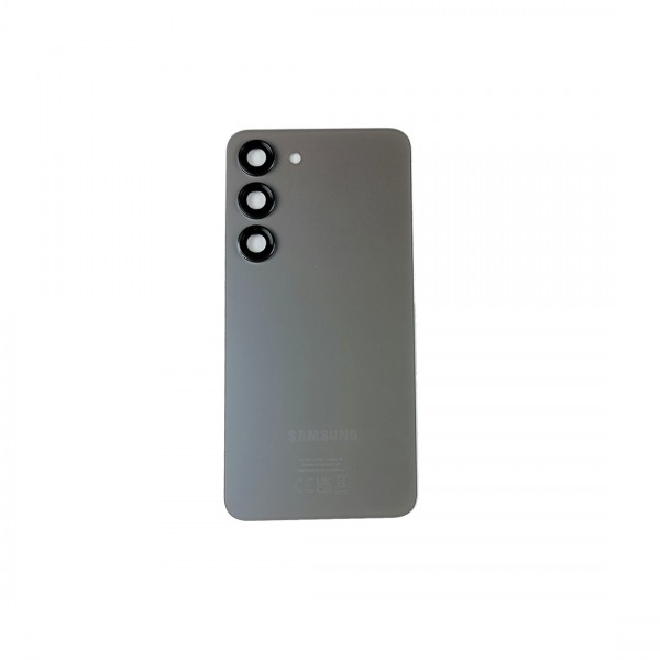 Vitre Arrière avec Lentille de Caméra pour Samsung Galaxy S23 Graphite