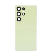 Vitre Arrière avec Lentille de Caméra pour Samsung Galaxy S23 Ultra Jaune