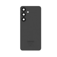 Vitre Arrière avec Lentille Caméra pour Samsung Galaxy S24 (S921B) Noir