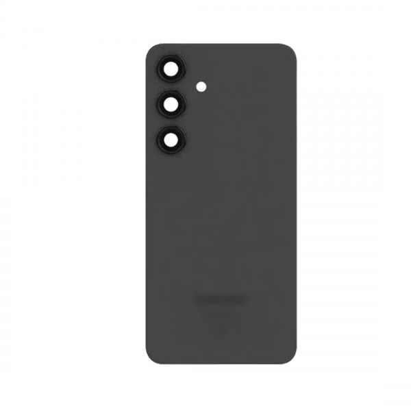 Vitre Arrière avec Lentille Caméra pour Samsung Galaxy S24 (S921B) Noir