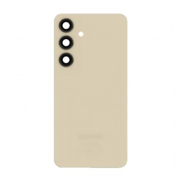 Vitre Arrière avec Lentille Caméra pour Samsung Galaxy S24 (S921B) Créme