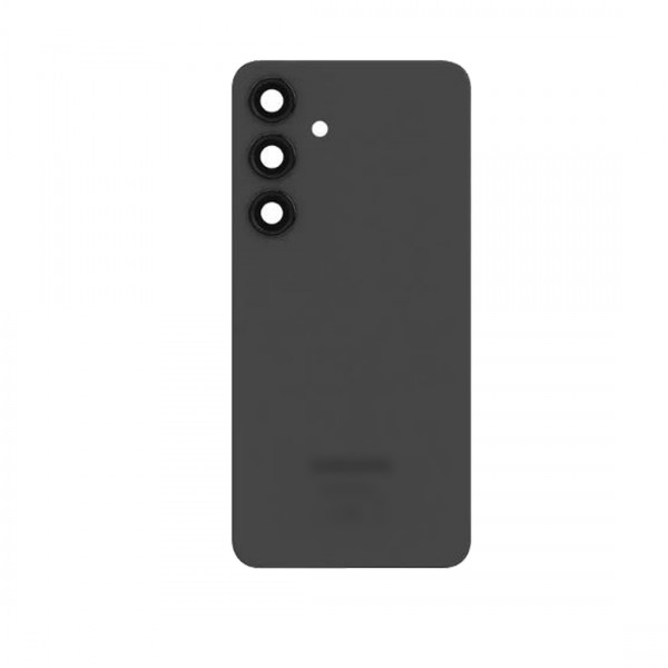Vitre Arrière avec Lentille Caméra pour Samsung Galaxy S24 Plus (S921B) Noir