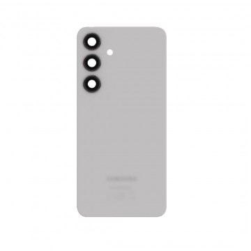 Vitre Arrière avec Lentille Caméra pour Samsung Galaxy S24 Plus (S921B) Argent