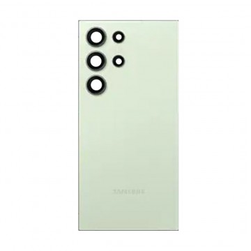 Vitre Arrière avec Lentille Caméra pour Samsung Galaxy S24 Ultra (S928B) Vert Titane