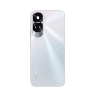 Vitre Arrière Premium avec Lentille Caméra pour Honor 90 Lite - Argent Titanium