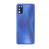 Vitre arrière Samsung Galaxy A41 (A415) Bleu avec lentille caméra