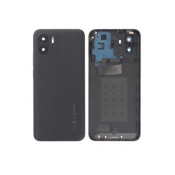 Vitre arrière ( Cache batterie)  avec lentille caméra pour Xiaomi Redmi A1 / Redmi A2 Noir