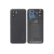 Vitre arrière ( Cache batterie)  avec lentille caméra pour Xiaomi Redmi A1 / Redmi A2 Noir