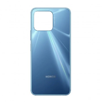 Vitre arrière (cache batterie) pour Honor X8 5G Bleu