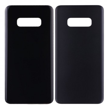 Vitre arrière galaxy s10e noir logo + ce