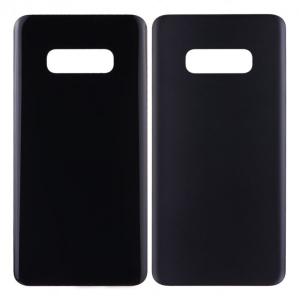 Vitre arrière galaxy s10e noir logo + ce