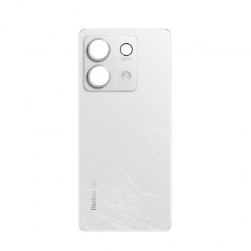 Vitre arrière (Cache batterie) avec Lentille Caméra pour Redmi Note 13 5G Blanc