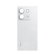 Vitre arrière (Cache batterie) avec Lentille Caméra pour Redmi Note 13 5G Blanc