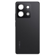 Vitre arrière (Cache batterie) avec Lentille Caméra pour Redmi Note 13 5G Noir