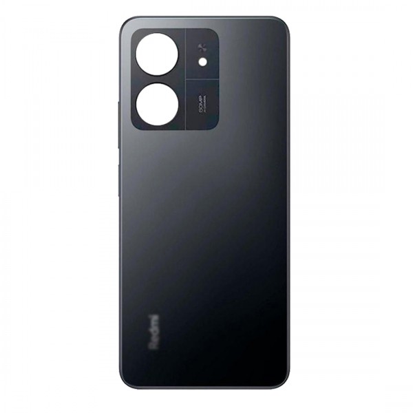 Vitre arrière (Cache batterie) pour Xiaomi Redmi 13C Noir