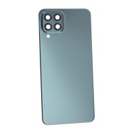 Vitre arrière Samsung Galaxy M53 5G Vert avec lentille caméra