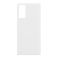 Vitre arrière galaxy s20 FE blanc logo + ce